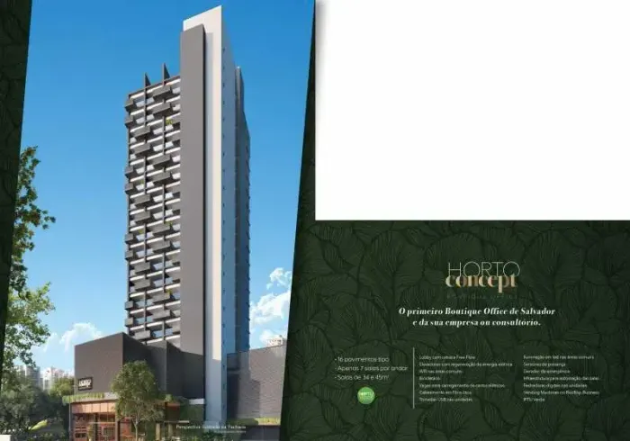 Sala Comercial à venda em Horto Florestal, Salvador 34m²