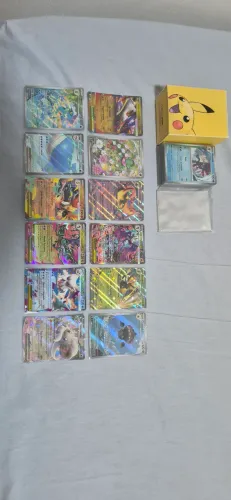 Carta Pokémon novo com plástico protegendo raras 12 carta 100% original