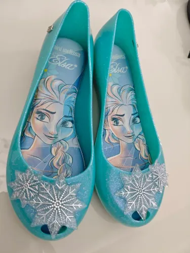 Sapatilha Mini Melissa Elsa Frozen