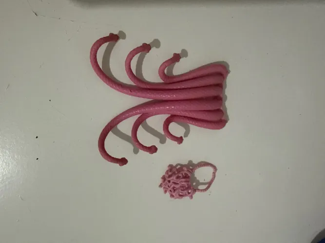 Monster high acessórios Viperine Gorgon - colar e cobra