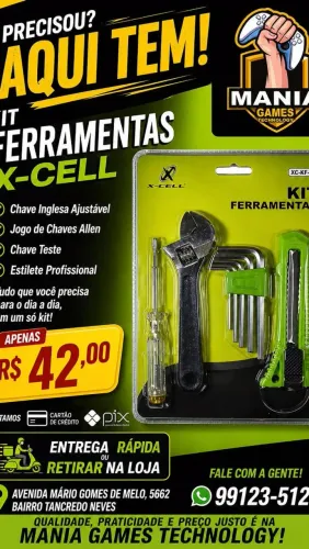 Kit de ferramentas 