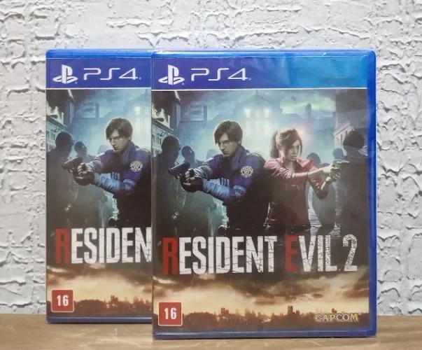  Resident Evil 2 Remake Ps4 Lacrado (Aceitamos seu jogo usado com pagamento)