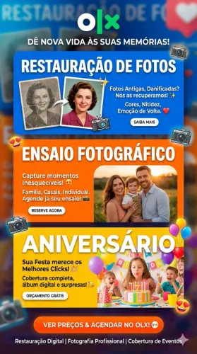 Sua Memória Viva! Não deixe que o tempo passa destruir seu momentos