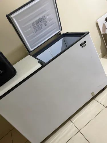 Freezer Conservador Esmaltec ECH500 Horizontal 468L 2 Portas