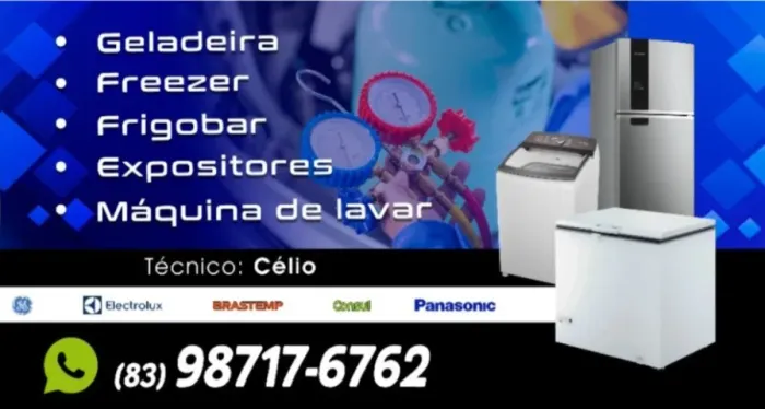 Conserto de Geladeira e Máquina de Lavar