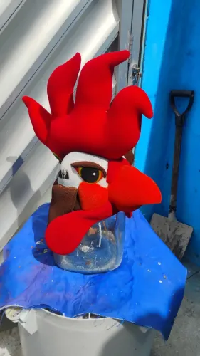 Chapéu de espuma galo da madrugada