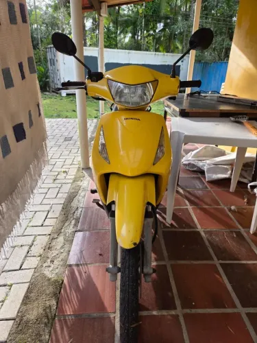 Honda Biz 125 ES 2007 Amarela - Abaixo da FIPE<br>