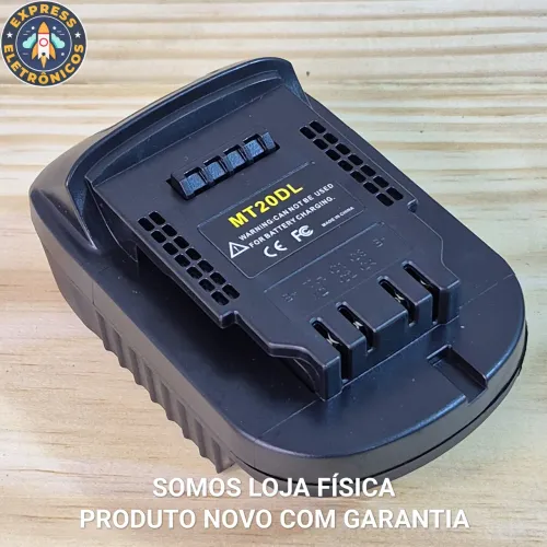 ADAPTADOR DE BATERIA DEWALT MT20DL PARA BATERIAS PADRÃO MAKITA