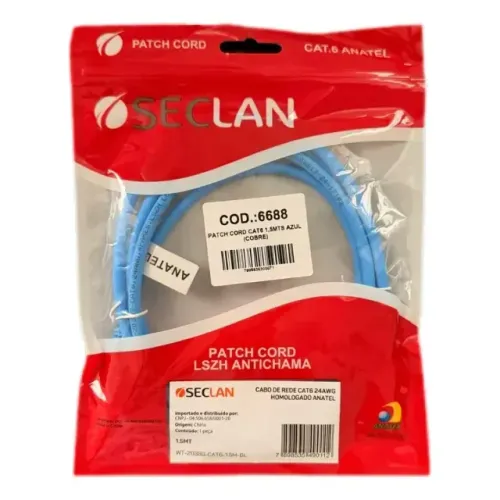 PATCH CORD CAT 6