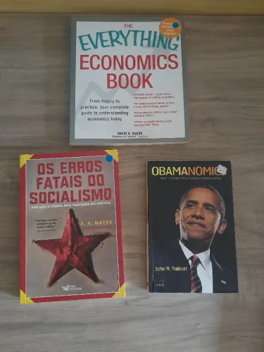Livros de Economia nacionais e importados