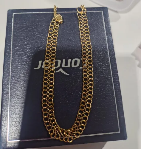 Vendo pulseira prata banhada a ouro