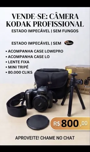 Máquina fotográfica digital Kodak