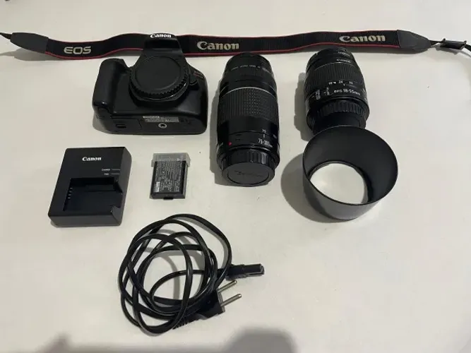 Canon T7 + Lente 18-55 + Lente 75-300