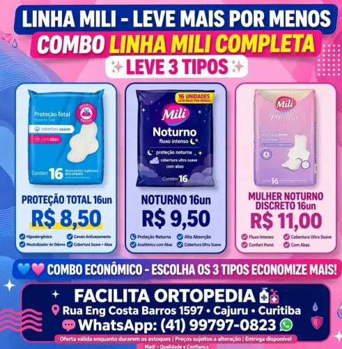 Absorventes Mili