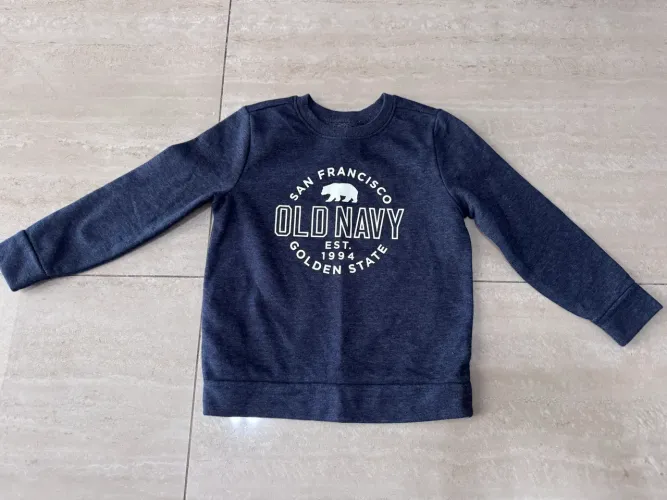 Blusa moletom Old Navy TAM 5T