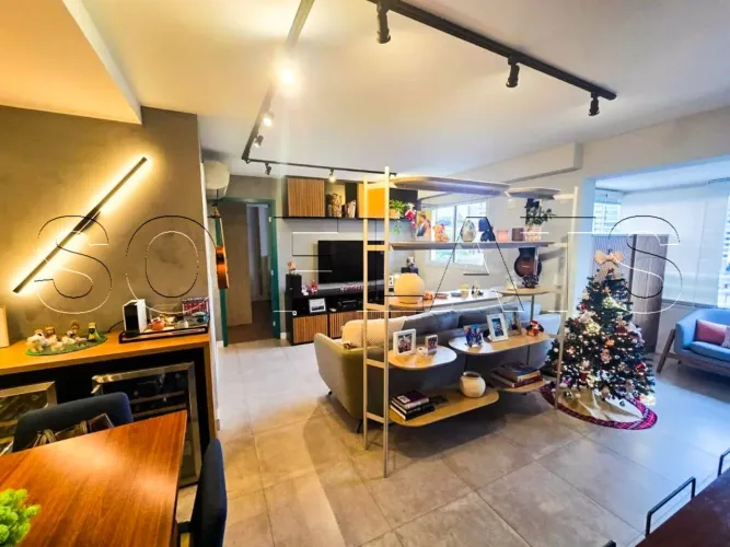 Apartamento à venda na Pompeia 65m² mobiliado 1 suíte vaga no Art Pompeia