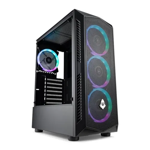Gabinete Mancer Aerostorm + Aircooler RGB
