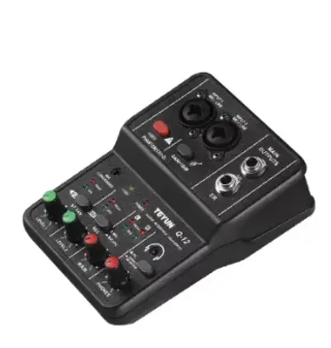 Misturador De Interface De Áudio Usb Teyun Q-12