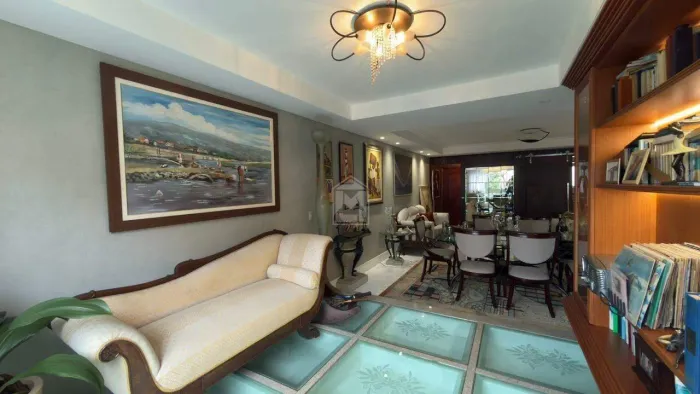 Apartamento residencial 3 quartos (2 suítes) com vista mar, porcelanato e 2 vagas na Ilha