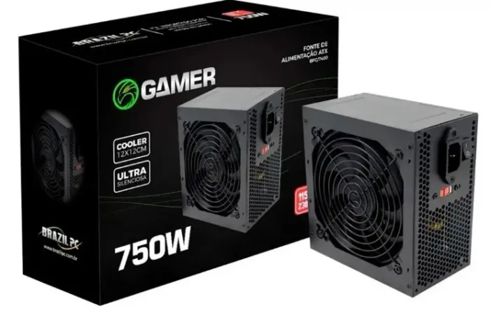FONTE PC 750W BRASIL PC - LACRADA