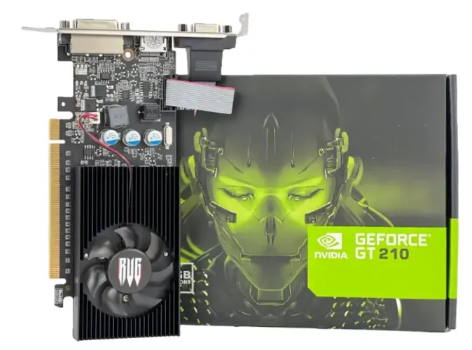 Placa De Vídeo Nvidia Gddr3 200 Series Gt 210 Revenger 1gb