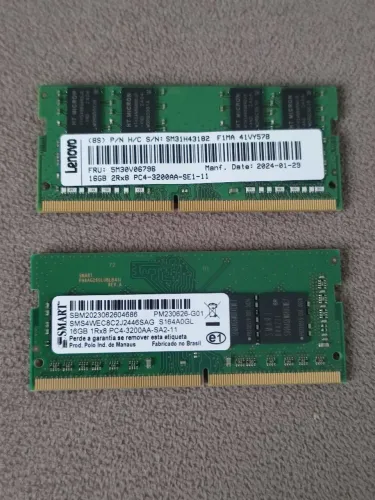 MEMÓRIA RAM DDR4 2X16GB NOTEBOOK 