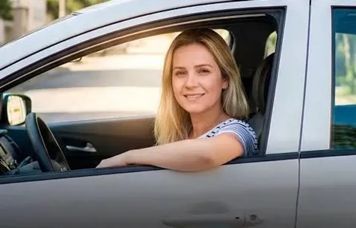 Motorista mulher