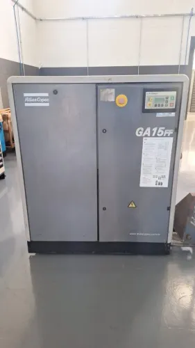Compressor de Ar Atlas Ga15ff com Secador integrado 380 8bar