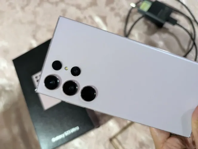 Samsung s23 ultra 256gb Violeta PERFEITO (caixa, carregador e nota)