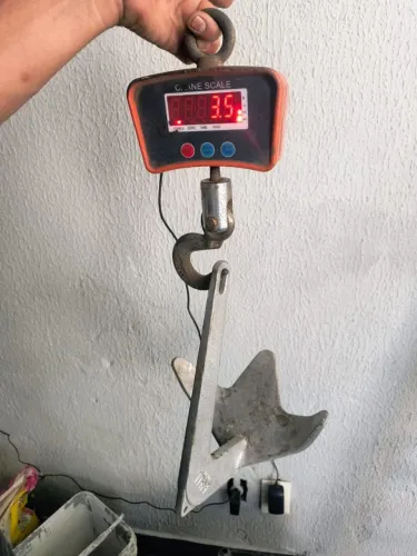 Balança Digital Suspensa com gancho Precisão 1000 kg tonelada 