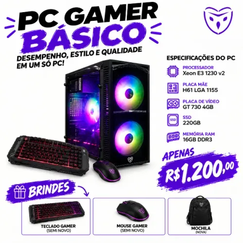 Pc gamer de entrada