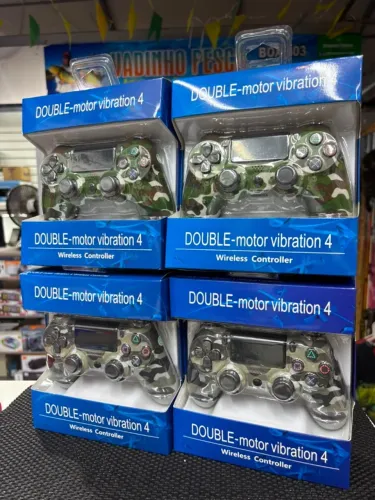 CONTROLE PS4 SEM FIO - PS4 E PC 