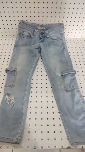 Calça jeans infantil John John kids Tam 6