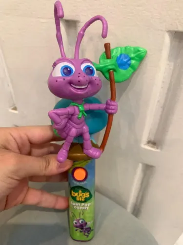 dispenser de doce eletrônico dot vida de inseto importado vintage anos 2000