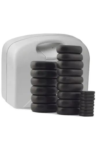 kit de Pedras quentes e bolsa térmica 