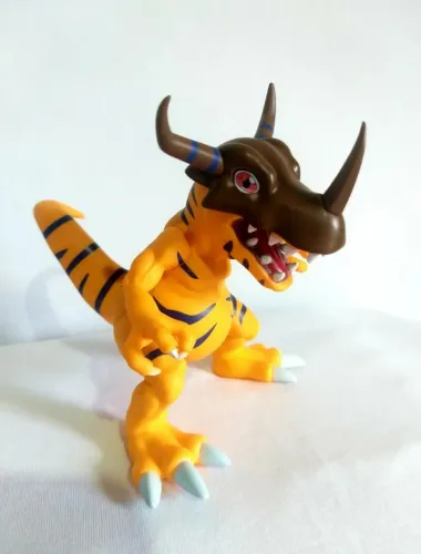Action figure Greymon coleção Digimon Adventure