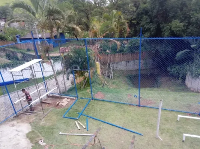 Campo e mini campo de futebol