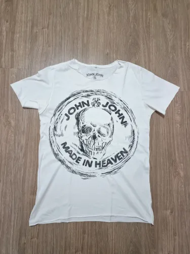 Camiseta John John Branca 