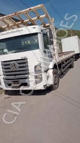 VW 15-180 ANO 2008 CARROCERIA PARA FERRO COM MALHAL 9M