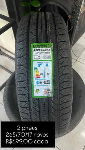 Pneu novo 265 70 17