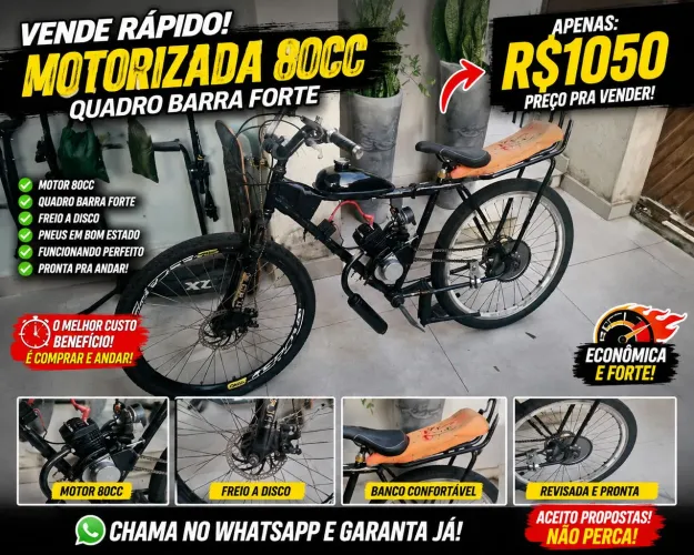 Motorizada 80cc