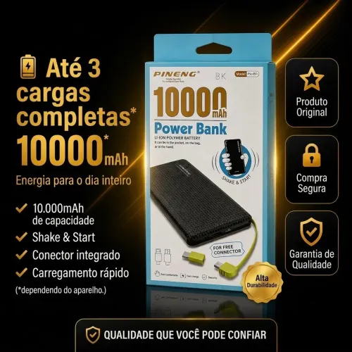 Power Bank Pineng 10.000mAh