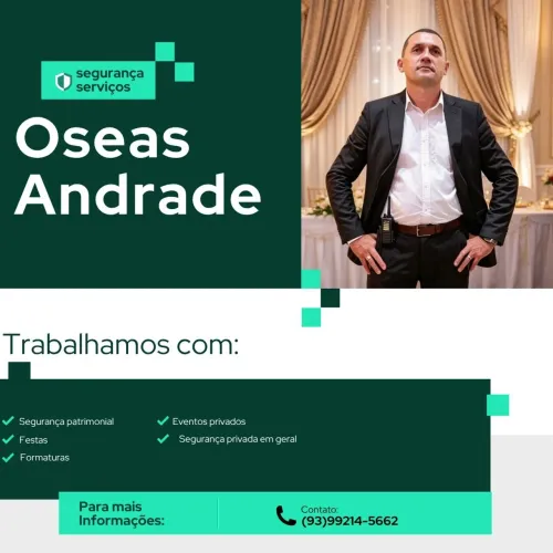 Trabalhamos como segurança 