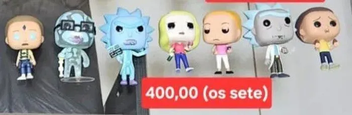 Kit de Funkos Rick and Morty