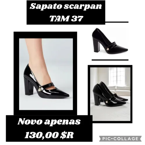 Sapato TAM 37 ( novo na caixa )