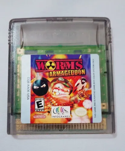 Worms Armageddon Game Boy Color 