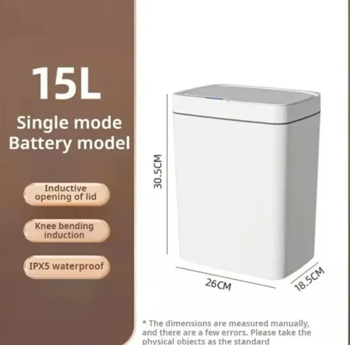 Lixeira automática 15L