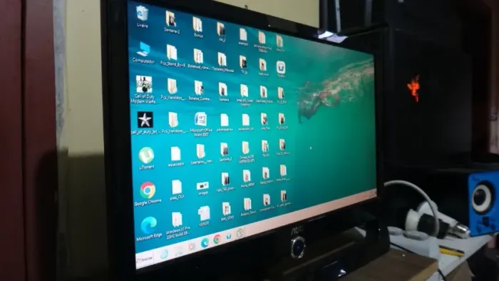 Monitor LCD 19" {widescreen}