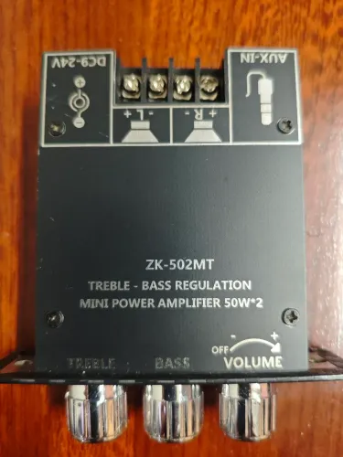 Placa amplificada ZK-502 MT 100W