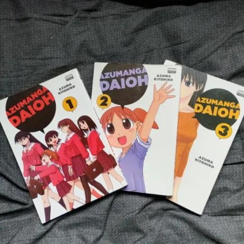 Mangá Azumanga Daioh Volumes 1 a 3 - Azuma Kiyohiko - NewPOP